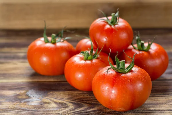 Tomates Maduros Vermelhos Saborosos Gourmato Bélgica Ingredientes Para Salada Saudável — Fotografia de Stock
