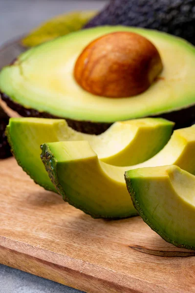 Gezond Eten Vers Rijp Avocado Fruit Uit Peru — Stockfoto