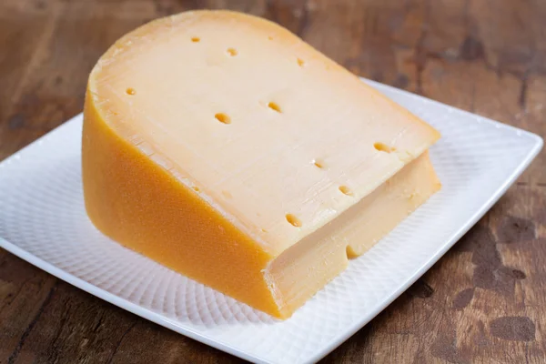 Beemster Käse Holländischer Hartkäse Aus Kuhmilch Aus Gras Das Einem — Stockfoto