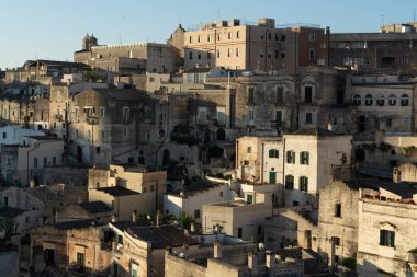2019 Avrupa Kültür Başkenti, Matera antik kenti, Basilicata, Güney İtalya 'nın başkenti.