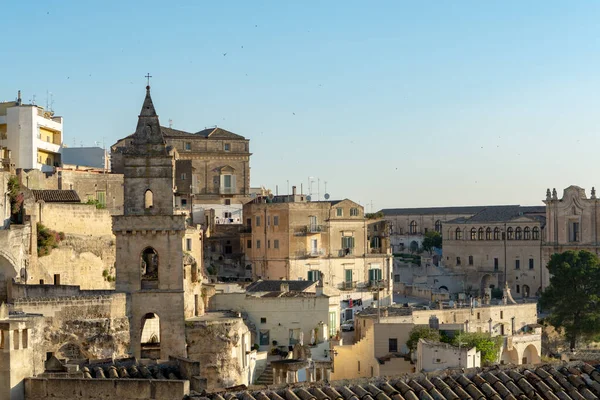 European Capital Culture 2019 Year Streets Ancient City Matera Capital — Stock Photo, Image