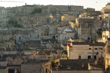 2019 Avrupa Kültür Başkenti, Matera antik kenti, Basilicata, Güney İtalya 'nın başkenti.