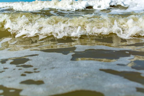 オランダの北海の水での海 海の背景 — ストック写真