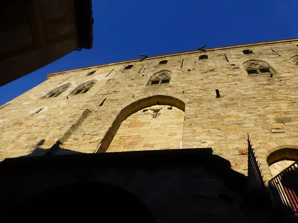 Carcassonne Città Fortificata Francese Nel Dipartimento Aude Occitanie Mura Della — Foto Stock