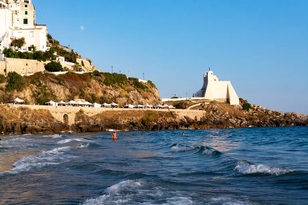 View Old Touristic Town Sperlonga Lazio Italy Sunny Day — Stock Photo, Image