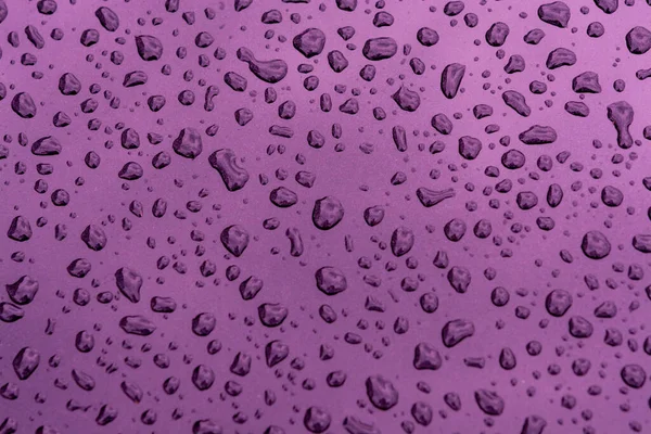 Абстрактный Фон Каплями Воды Поверхности Металла — стоковое фото