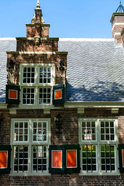 Стародавні Голландські Будинки Невеликому Старовинному Місті Великою Історією Бурен Гелдерланд — стокове фото