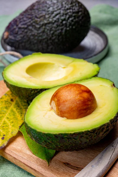 Egészséges Étel Friss Érett Szamár Avokádó Gyümölcs Peruból — Stock Fotó
