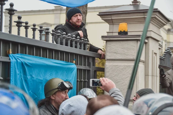 Ucraina Kiev Februarie 2014 Confiscarea Reședinței Prezidențiale Lui Viktor Ianukovici — Fotografie, imagine de stoc