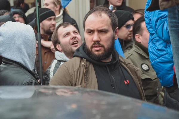 Oekraïne Kiev Februari 2014 Inbeslagname Van Presidentiële Residentie Van Viktor — Stockfoto