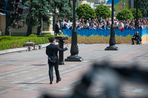 Kyiv, Ukraine 20 May 2019. Inauguration of the President of Ukra