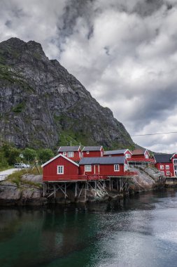 A i Lofoten, Norveç 'in küçük köyü.