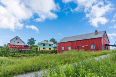 A i Lofoten, Norveç 'in küçük köyü.