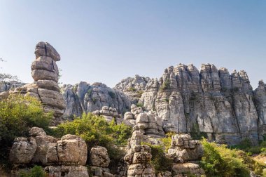 El Torcal kaya oluşumları, Endülüs, İspanya