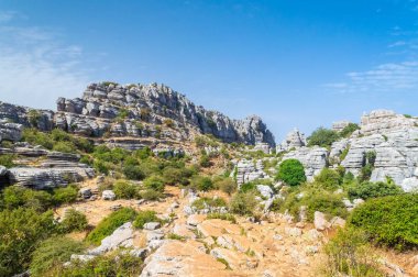 El Torcal kaya oluşumları, Endülüs, İspanya