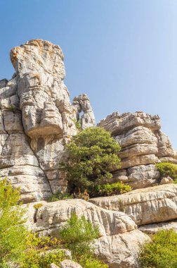 El Torcal kaya oluşumları, Endülüs, İspanya