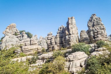 El Torcal kaya oluşumları, Endülüs, İspanya