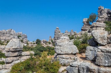 El Torcal kaya oluşumları, Endülüs, İspanya