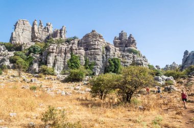 El Torcal kaya oluşumları, Endülüs, İspanya