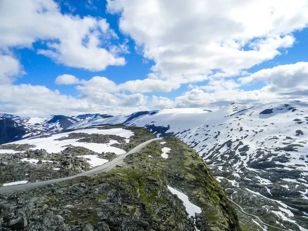 Horská Cesta Norsku — Stock fotografie