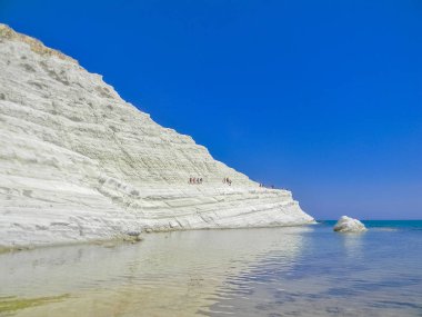 Scala dei Turchi veya merdiven Türklerin, Sicilya