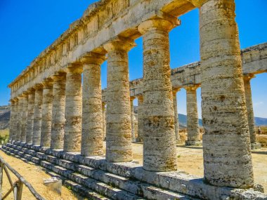 Antik Yunan tapınağı Segesta, Sicilya