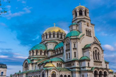 Bulgaristan 'ın Sofya kentindeki Aleksander Nevsky Ortodoks Katedrali