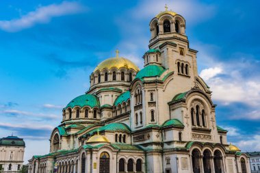 Bulgaristan 'ın Sofya kentindeki Aleksander Nevsky Ortodoks Katedrali