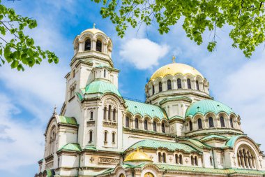 Bulgaristan 'ın Sofya kentindeki Aleksander Nevsky Ortodoks Katedrali
