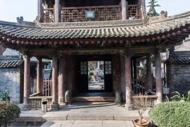 Xi'An, Çin tarihi merkezi çok eski Çin Tapınağı