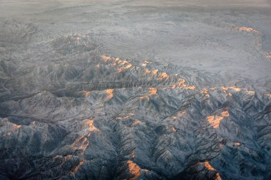 Altay Dağları, Kazakistan havadan görünümü
