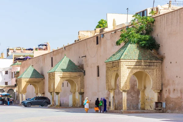 Maroko Maroko Sierpień 2018 Rynku Plac Meknès — Zdjęcie stockowe