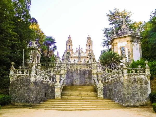 Escadas Com Azulejos Lamego Portugal — Fotografia de Stock