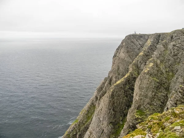 Cliff Nordkap Norge — Stockfoto