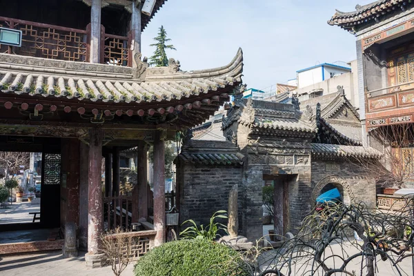 Templo Chino Muy Antiguo Centro Histórico China —  Fotos de Stock