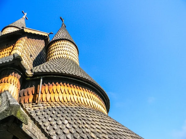 Heddal Houten Kerk Noorwegen — Stockfoto