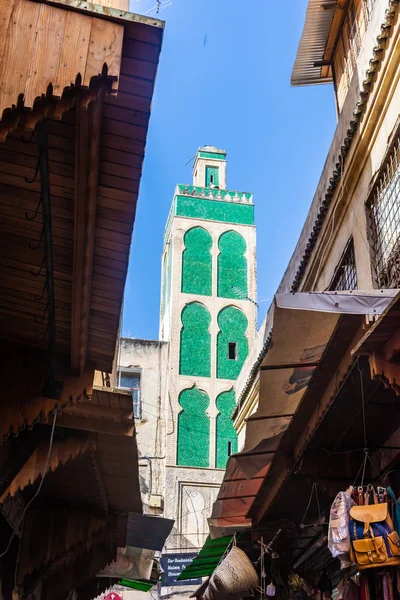 Minare Fez Medina, Fas
