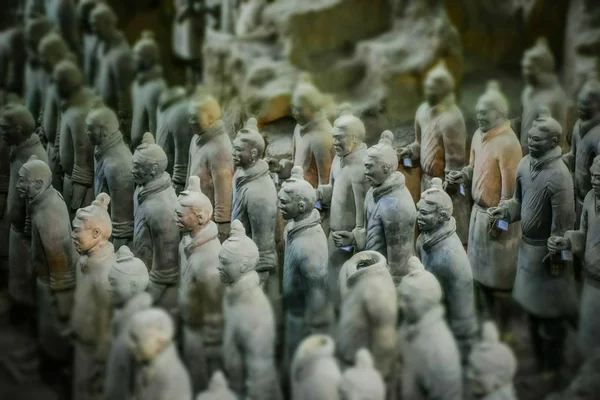 China December 2017 Terracotta Warriors Army — Stock Photo, Image