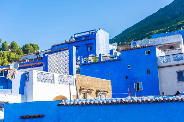 Cityscape of Chefchaouen, the blue city of Morocco