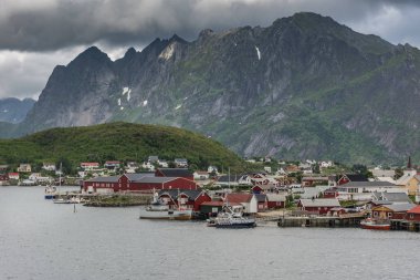 A i Lofoten, Norveç 'in küçük köyü.