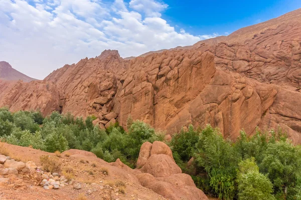 Paisaje Del Valle Las Mil Kasbahs Marruecos — Foto de Stock