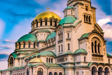Bulgaristan 'ın Sofya kentindeki Aleksander Nevsky Ortodoks Katedrali