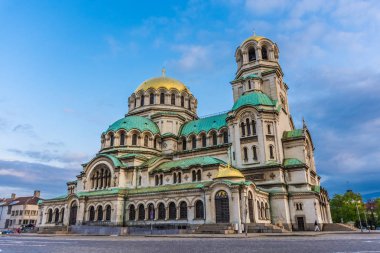 Bulgaristan 'ın Sofya kentindeki Aleksander Nevsky Ortodoks Katedrali