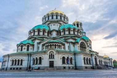 Bulgaristan 'ın Sofya kentindeki Aleksander Nevsky Ortodoks Katedrali