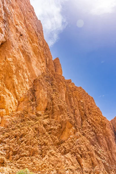 Todra Gorge Rock Marruecos — Foto de Stock