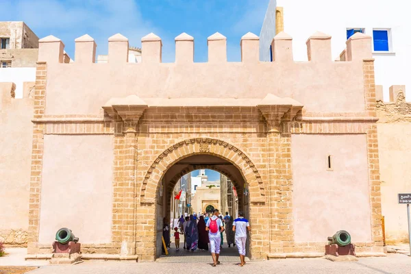 エッサウィラ モロッコ 2018 メディナの入り口 — ストック写真