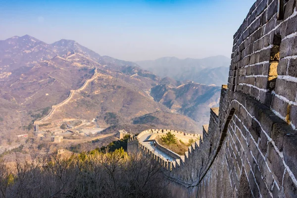 Great Wall China Section Badaling China — Stock Photo, Image