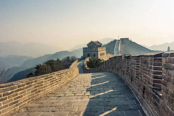 Grande Muraille Chine Section Badaling Chine — Photo