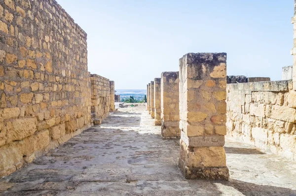 Ruinas Medina Azahara Palacio Medieval Morisco Fortificado Andalucía España — Foto de Stock