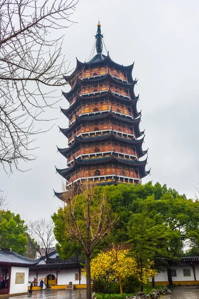Tiger Pagoda Suzhou Çin — Stok fotoğraf